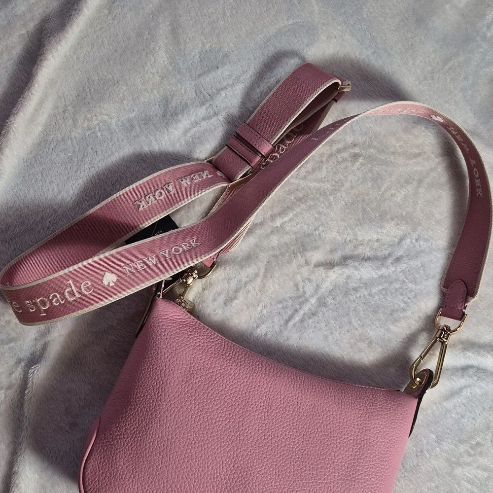 Kate Spade Rosie Pebbled Leather Crossbody Bag NWT - Picture 3 of 12